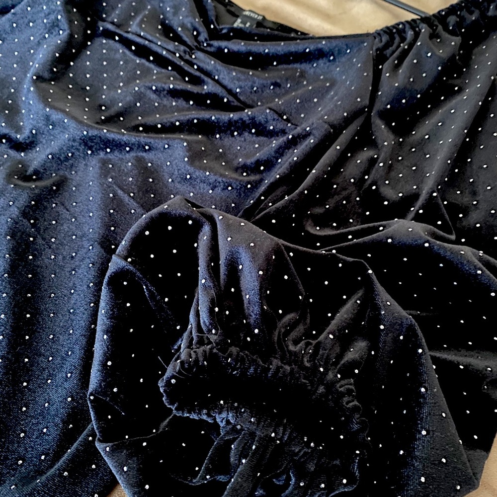 Velvet dress with strass - Medium - Picture 2 of 4